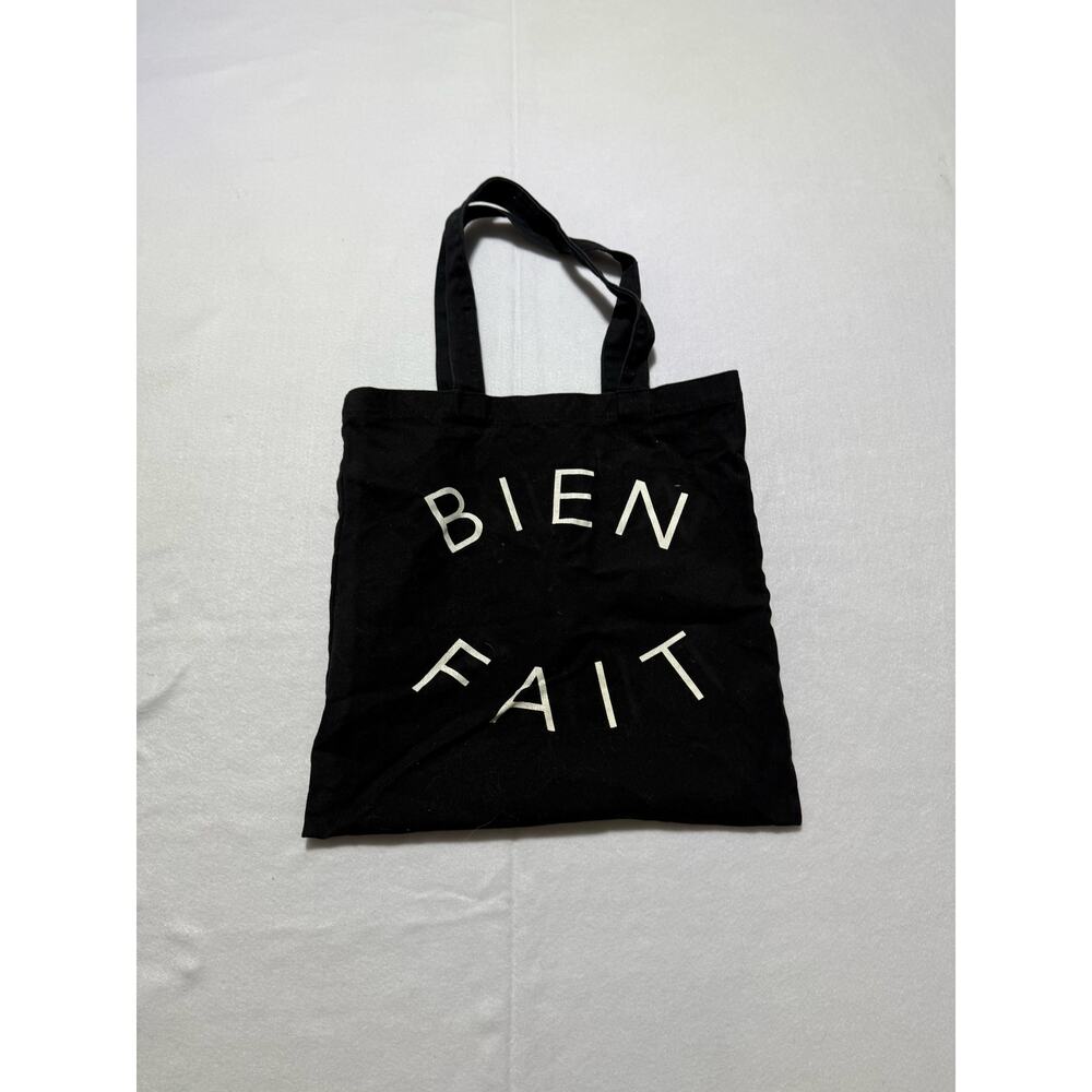 Madewell Black Bein Fait Resuable Canvas Tote